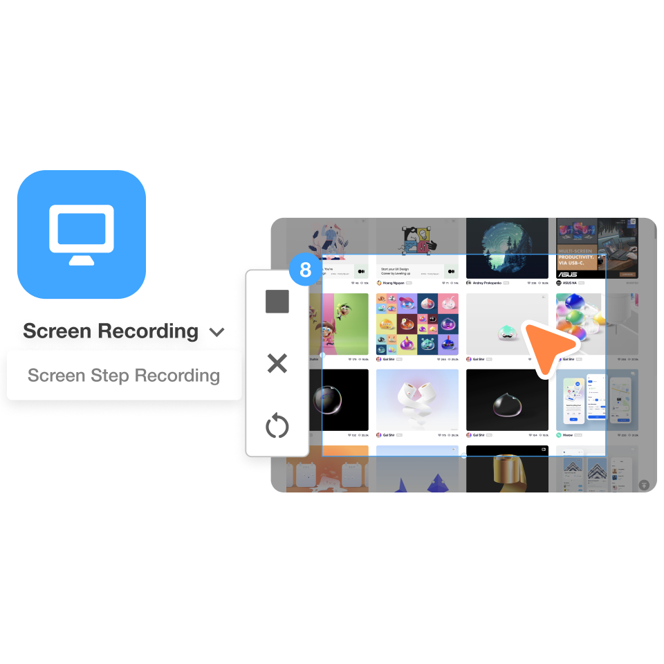 Record compliance training messages using screen or webcam with Visla’s compliance video creator for bank.